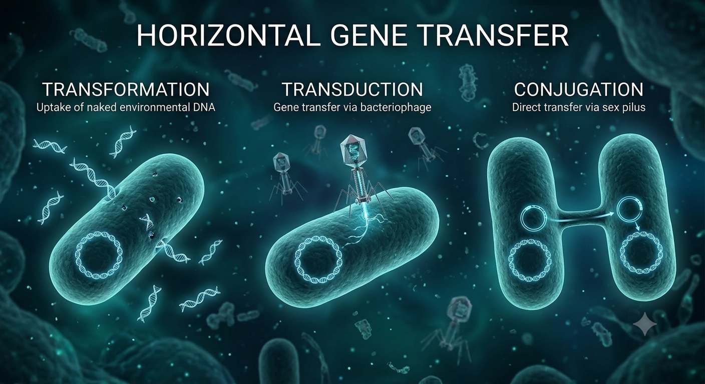 Bacterial Information Transfer