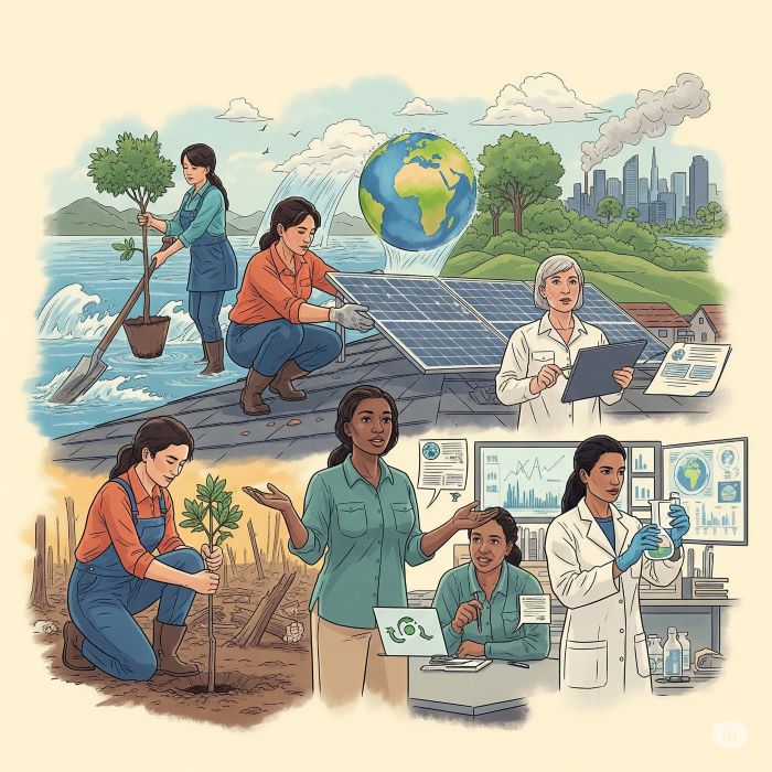 بەهێزکردنی ژنان یارمەتیدەرە لە چارەسەرکردنی کێشەی گۆڕانی ئاووهەوا